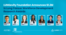Banner graphic with photo of each grant recipient